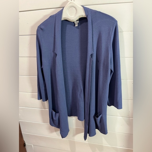 💙TRISTAN – blue -Open Front Cardigan – Size M - Picture 5 of 10